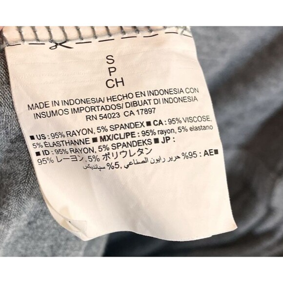 Old Navy Dress Womens S Gray Maxi Cami Tank Pullover Jersey Knit Stretch Slit - Picture 8 of 8